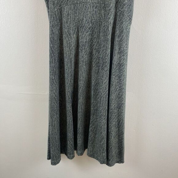 Athleta Santorini Thera Dress Womens M Green Gray Stretch Athleisure Casual - Picture 3 of 12